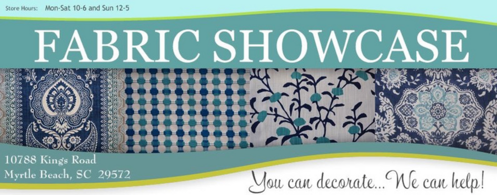 Fabric Showcase Address  Banner Our Story