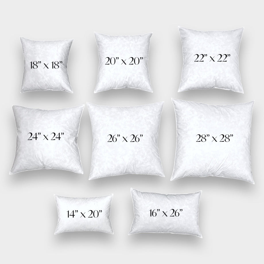 Down Feather Pillow Insert